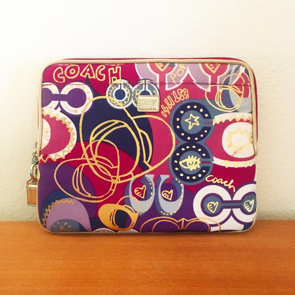 Coach 'Poppy' laptop/table/iPad sleeve